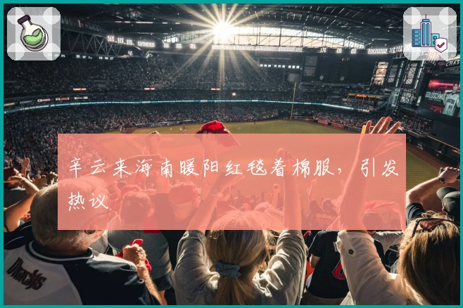 辛云来海南暖阳红毯着棉服，引发热议