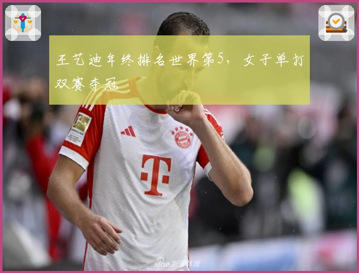 王艺迪年终排名世界第5，女子单打双赛夺冠